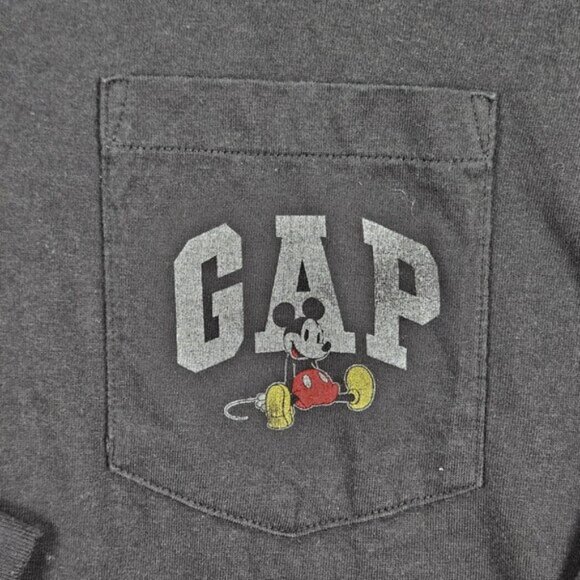 Gap Organically Grown Cotton Pocket Tee Disney Mickey Mouse T-Shirt Men's Size M - Picture 6 of 10